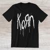 KORN Graphity Американская Альтернативная Метал-Рок Группа Кольцевая Пряжа Хлопок Футболка Унисекс