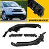 Комплект переднего бампера из 4 частей + кронштейны поддержки фар для Honda CRV CR-V 2007-2011