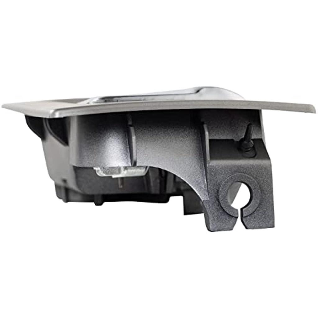 2 шт., комплект для замены передних или задних внутренних дверных ручек со стороны пассажира + водителя, платиновый ободок с хромированным рычагом, совместимый с 09-14 F150 10-