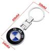 New 2025 For BMW 1pc car badge emblem keychain metal Car key ring car decoration keychain For Bmw e46 e90 e60 e39 f30 e36 f10 f2