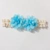 New baby lace headband cute chiffon flower children's headscarf thin comfortable baby hair accessories