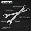 Mirror Finish Double-End Open/Box End Wrench Set