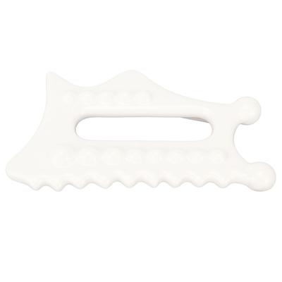 Инструмент для лица Гуаша для мужчин и женщин, керамический лимфодренажный триггерный точечный массажный инструмент для скребков