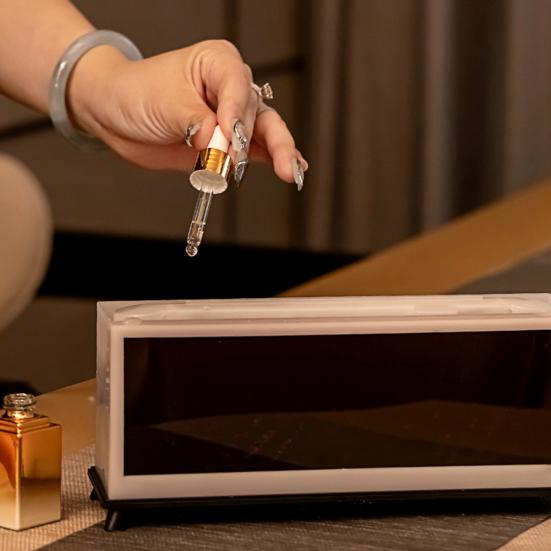 Ароматерапевтический увлажнитель воздуха, диффузор эфирных масел с функцией таймера и пультом дистанционного управления, малошумный камин для ароматерапии