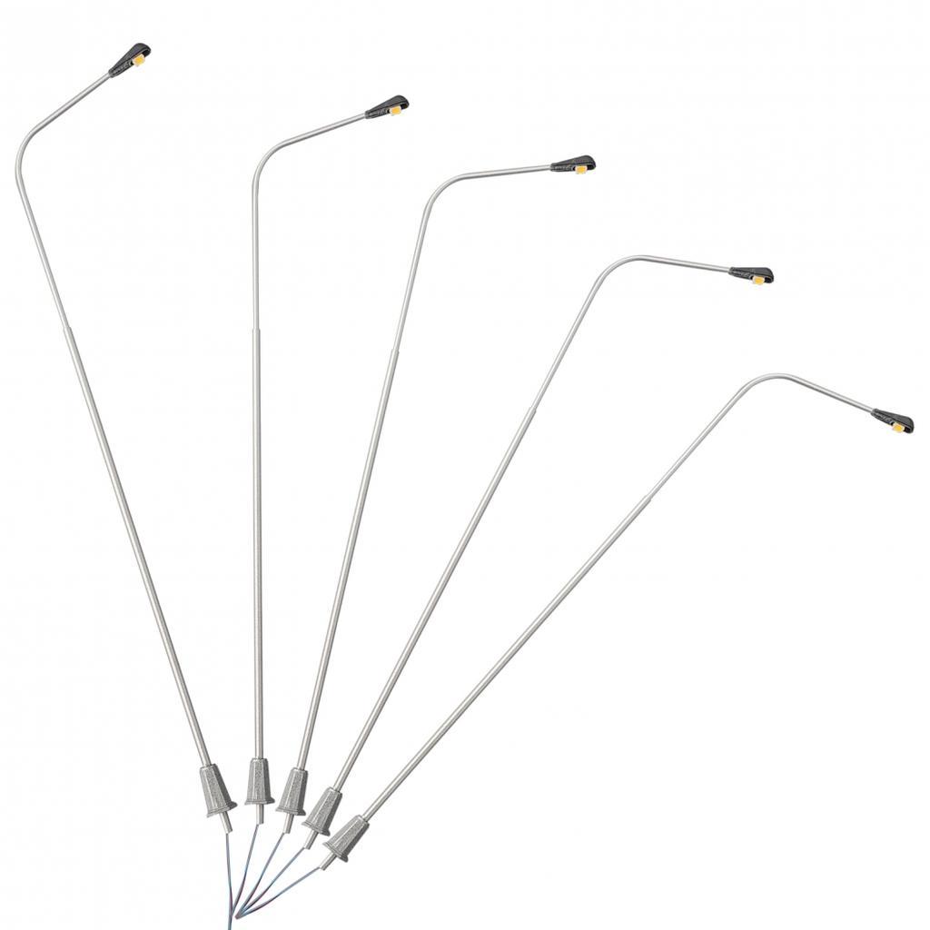 Железнодорожный фонарь, модель уличного фонаря, ландшафтный макет, 20 см, 3 В