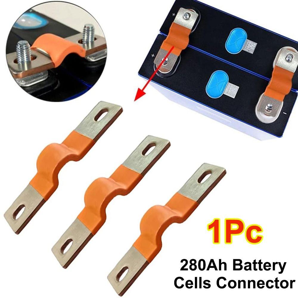2mm 280Ah Battery Cells Connector M6 Posts Straps Copper Connecter New Flexible Busbar