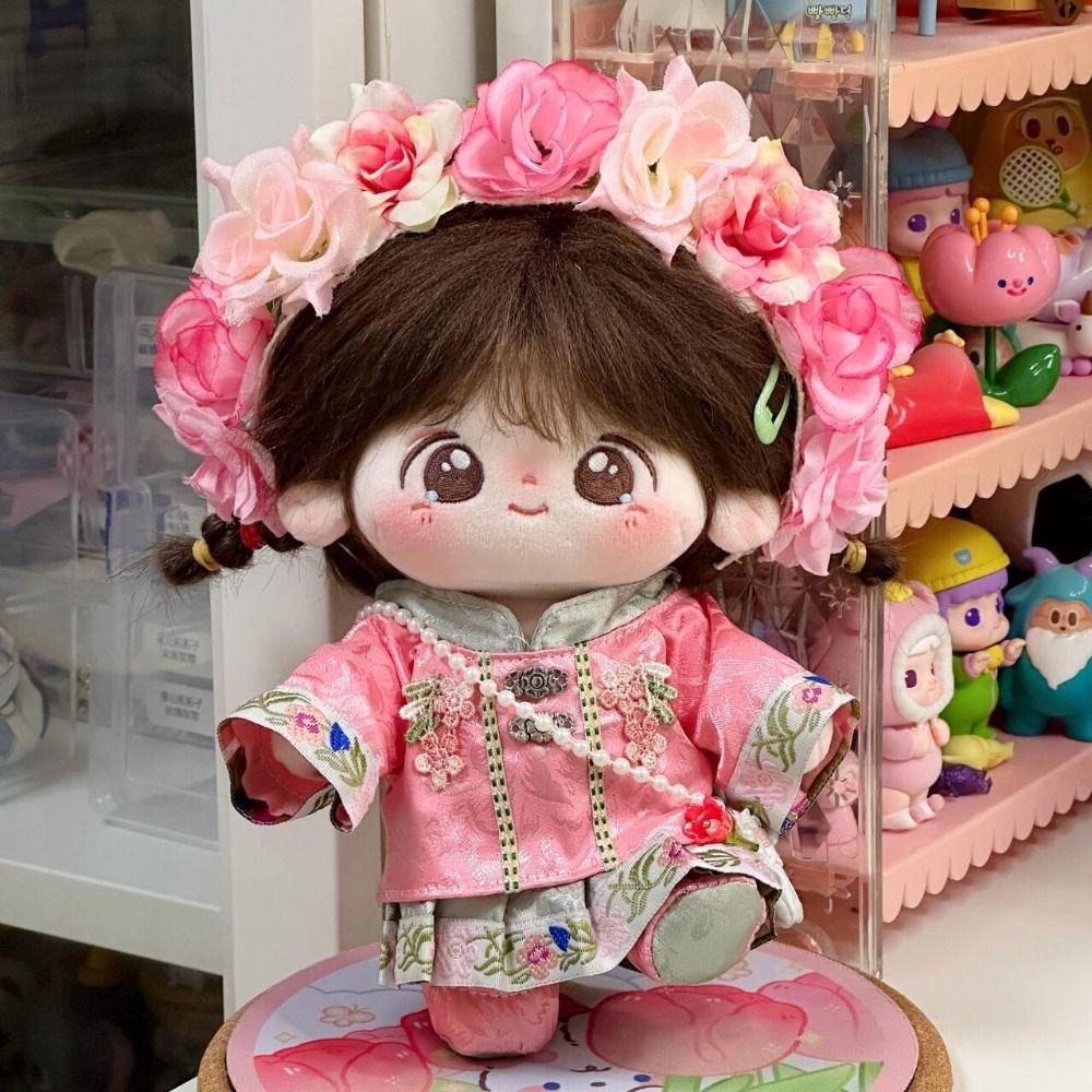 20 см миниатюрное платье костюм сменный наряд куклы комплект одежды хлопковая кукла/EXO Idol куклы