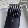 Eyeshadow Brush Soft Cilia Dizzy Dye Eye Makeup Conical Detail 6 Blades, 1 Option 1, 01 Black