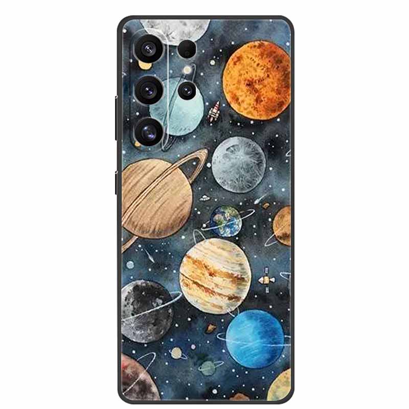 For Samsung S26 Ultra Case Cool TPU Funda Soft Silicone Back Cover for Samsung Galaxy S26 Ultra S26Ultra 6.9" Bumper Coque New