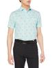 FootJoy Men's Polo Shirt, FJ-S21-S16, Cocktail Print, Ice Blue, Size S