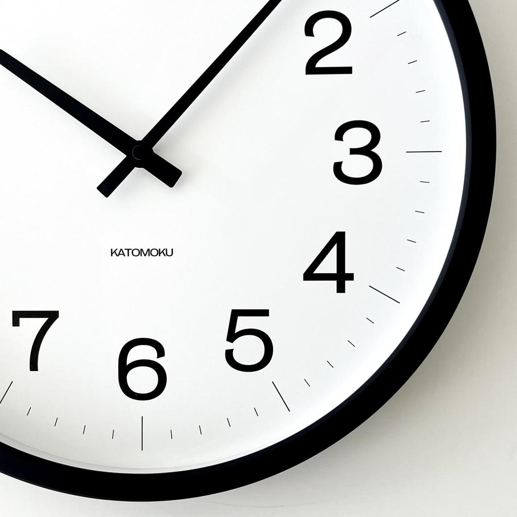 KATOMOKU Muku Clock 16 LL Black Beach Radio Clock Radio km-116BKRC 382mm (SKP Clock)