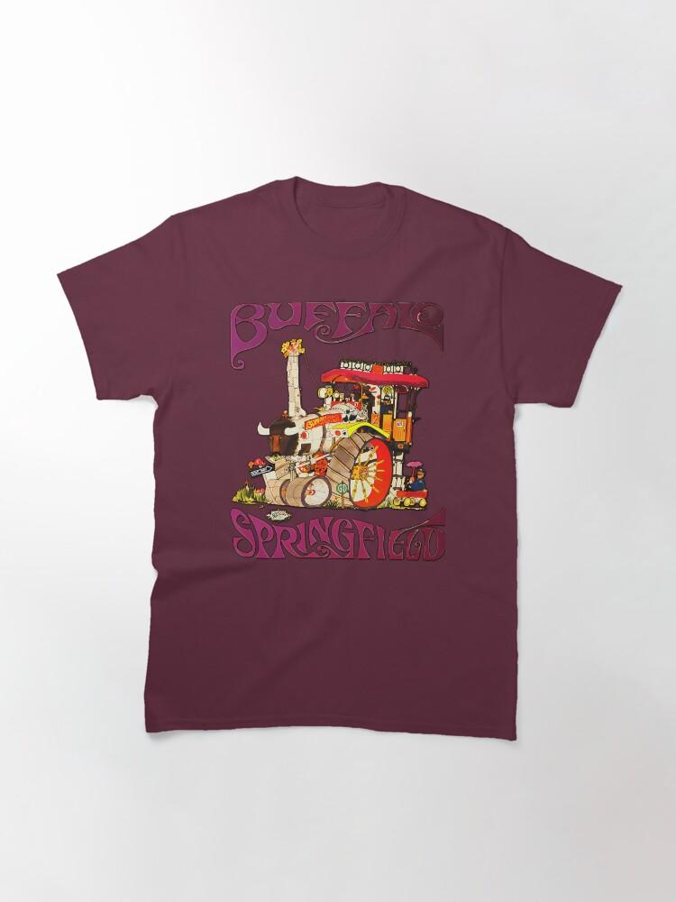 Buffalo springfield Steam Tractor Psychedelic Folk Rock Band Classic T-Shirt