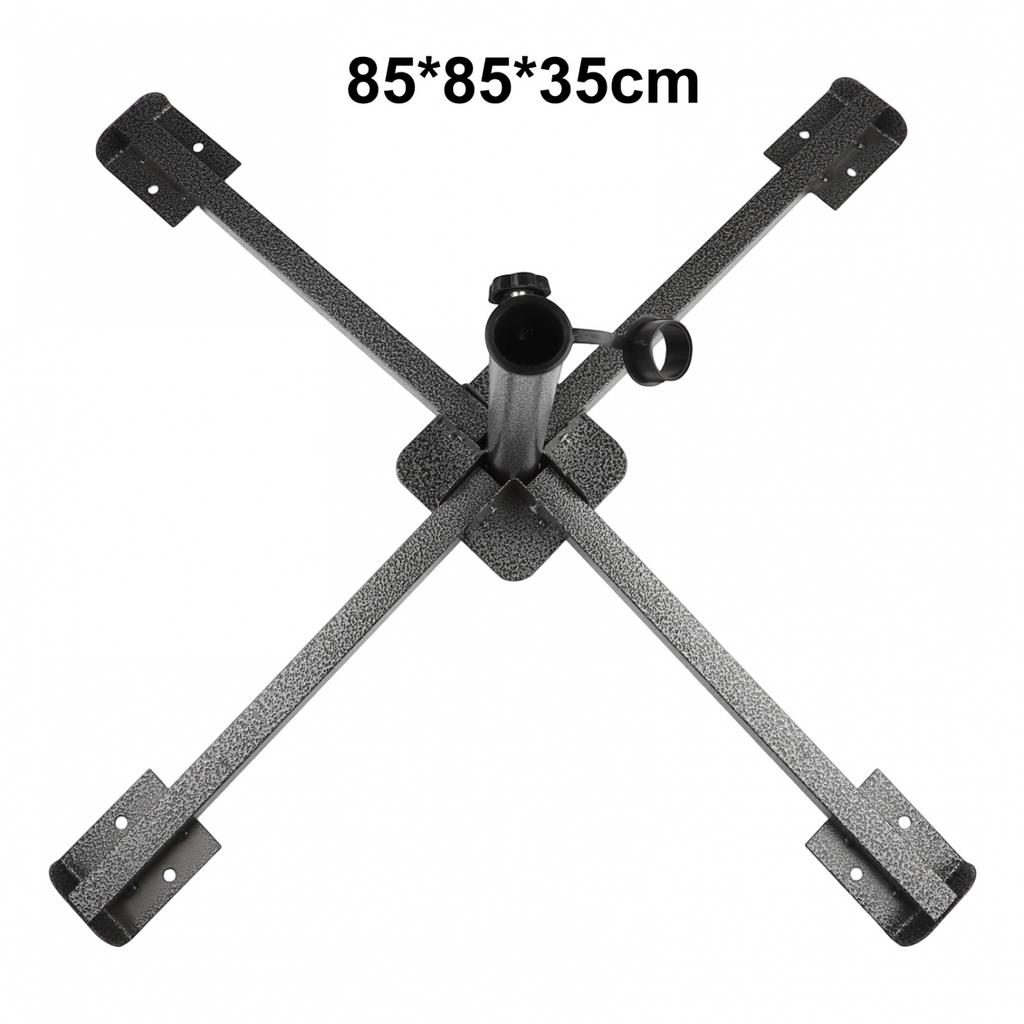 Adjustable Center Hole Collapsible Umbrella Holder Umbrella Base Stand