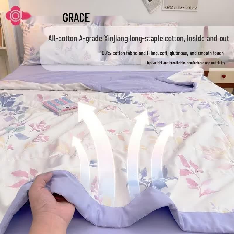 Grace Антибактериальное летнее одеяло 7A, 100% хлопок