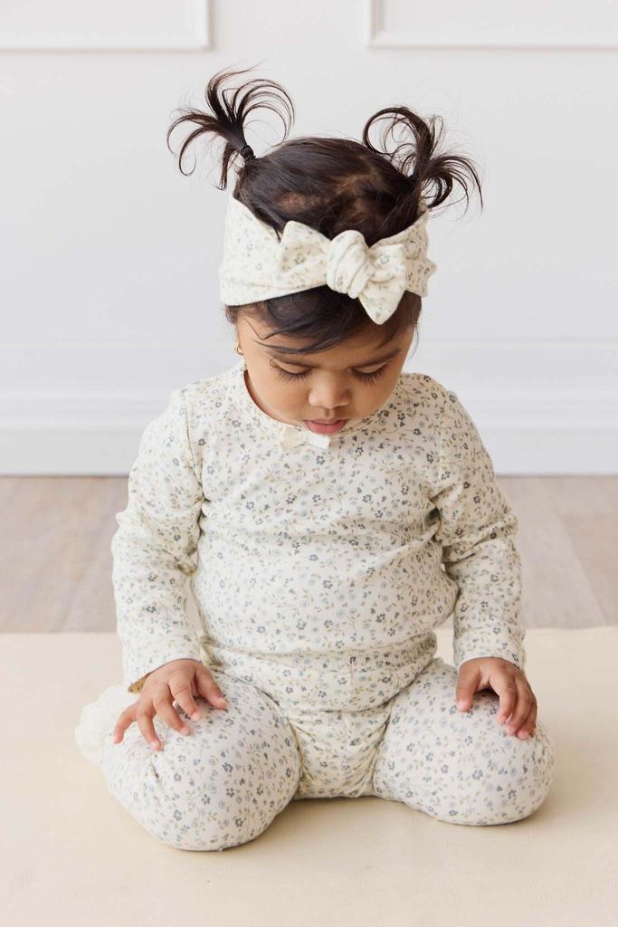 Jamie Kay OC Long Sleeve Dainty Egret Size 50 Bodysuit, Blues, JBCO245130, Baby,