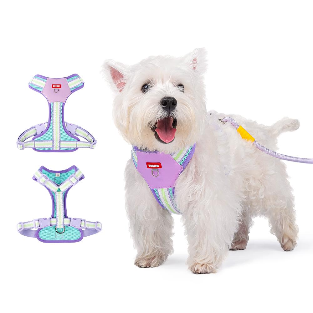 Newest Puppy Dog Walking Harnesses No Pull Pet Harness for Small Medium Dogs Pomeranian Poodle Pug Mascotas Accessories Supplies