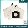 Replacement Dust Filter Bag for Karcher WD3 WD3200 WD3300 MV3 Vacuum Cleaner Spare Parts Accessories Hepa Filters Dust Bags