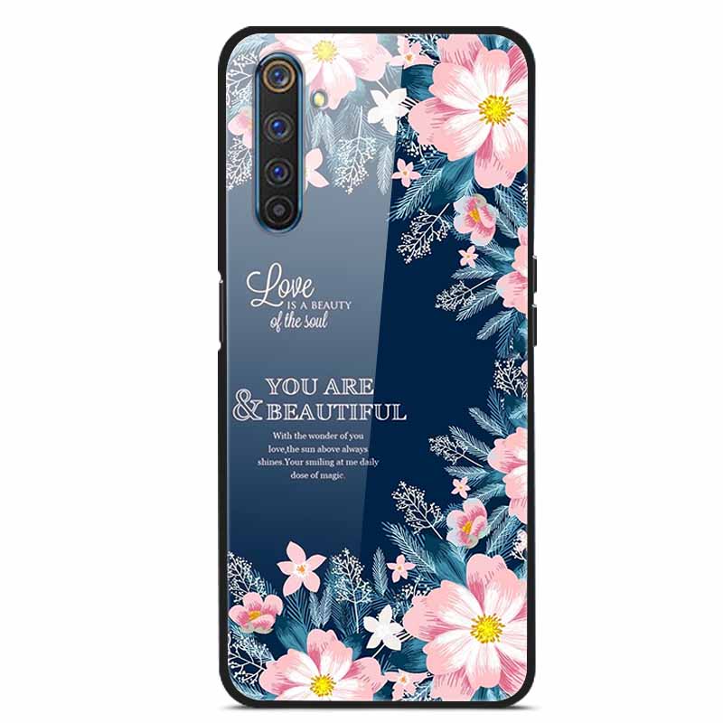 For Realme 6 Pro Tempered Glass Case for Realme 6 6S 6i Soft Bumper Hard Funda For Realme 6 Pro Phone Case Realme6 6 S 6i Cover