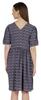 Bimba Printed Summer Shift Dress For Women V Neck Short Dress W  Pockets Western Midi
