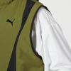 PUMA DARE To WOVEN VEST Women's Olive Green 626032-33