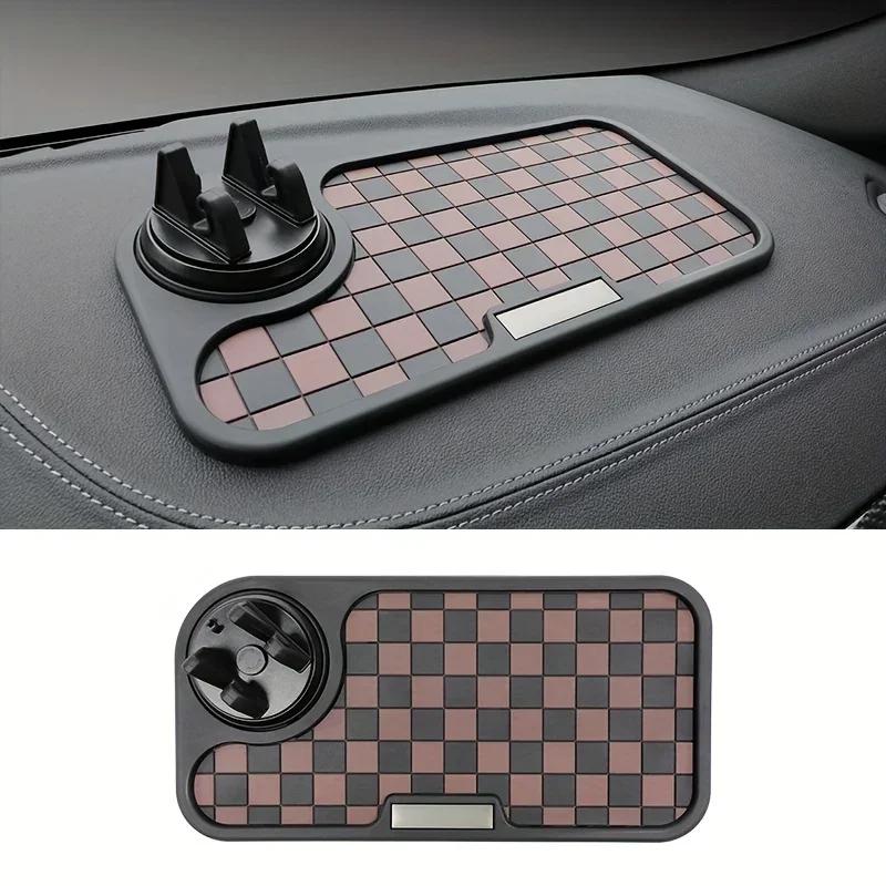 Car Anti-Slip Mat Auto Phone Holder GPS Navigation Storage Cushion Car Interior Accessories Car Dashboard Silicone Pad Mat Amagi