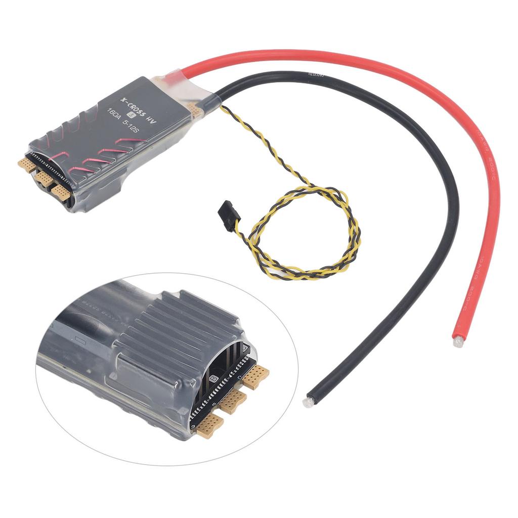 160A Бесколлекторный электронный регулятор скорости 5–12S HV3 ARM 32-битный FPV бесколлекторный ESC для гоночного дрона RC