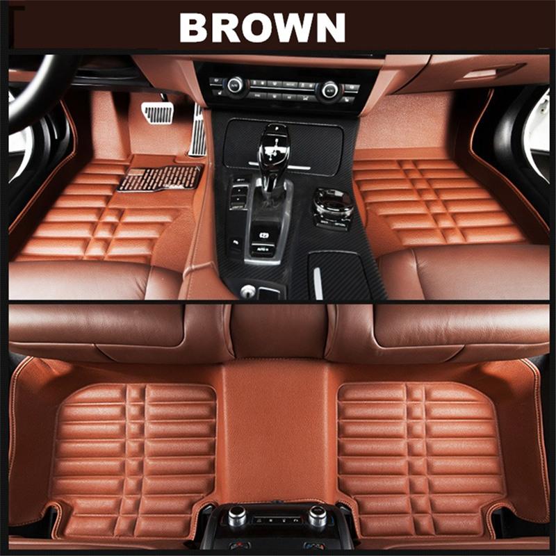 Sinjayer 3D Custom Fit Waterproof Car Floor Mats Front & Rear FloorLiner AUTO Styling Carpet Mat For Suzuki Alto 2009