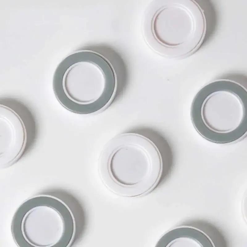 24 шт., магнитные крючки с защитой от потери, настенный сильный магнитный держатель для пульта дистанционного управления, наклейка на холодильник, крючок для хранения, домашний органайзер