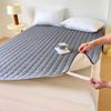 Waterproof Quilted Mattress Protector Cover Thickened Breathable Mattress Topper for Single or Double Bed