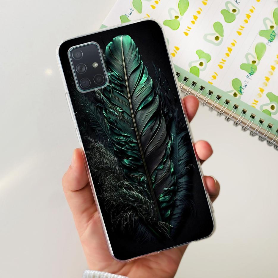 For Samsung Galaxy A31 A41 A51 A71 Case Cute Fashion Painted Cover Soft TPU Phone Case For Samsung A31 A41 Galaxy A51 A71 Bumper