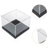 Acrylic Countertop Display Case, Sturdy Cube, Transparent, for Model Cars And Figurines.