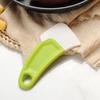 Силиконовая лопаточка Многоразовый кухонный инструмент с антипригарным покрытием и отверстием для подвешивания Легкий термостойкий пищевой скребок для чистки чугунной сковороды