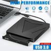 External DVD Drive USB 3.0 Cable Portable CD DVD RW Drive Writer Burner Optical Player Compatible For Laptop Desktop IMac