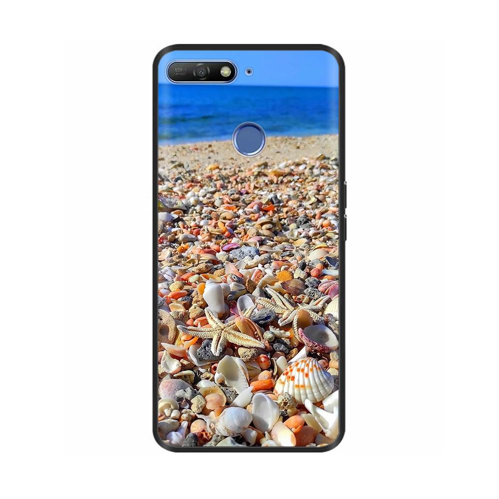 Cute Candy Painted Cover For Huawei Honor 7A Pro Case Soft Silicone Back Cover For Honor 7C Cases Honor7A Pro 5.7" Cases Bumper