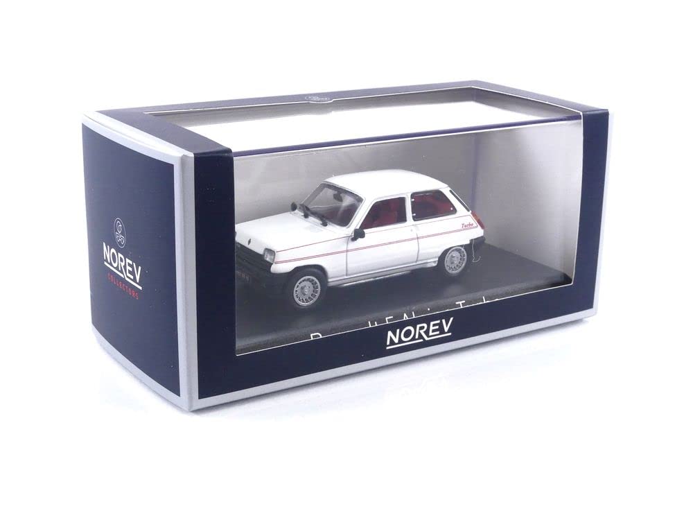 Norev Scale Renault 5 Alpine Turbo 1983 White 1/43