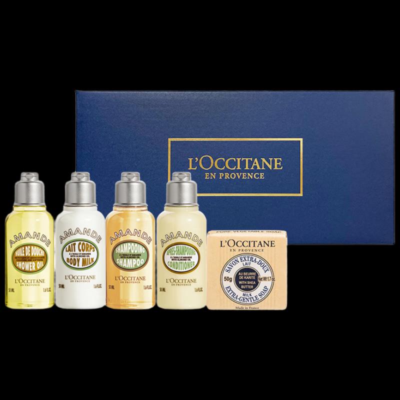 Подарочный набор для ухода за волосами и телом L'Occitane Сладкий миндаль