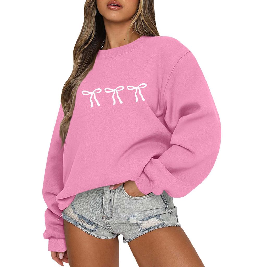 Women's Colorblock Sweatshirt Long Sleeve Round Neck Casual Comfortable Loose Lightweight Women's Sweatshirt