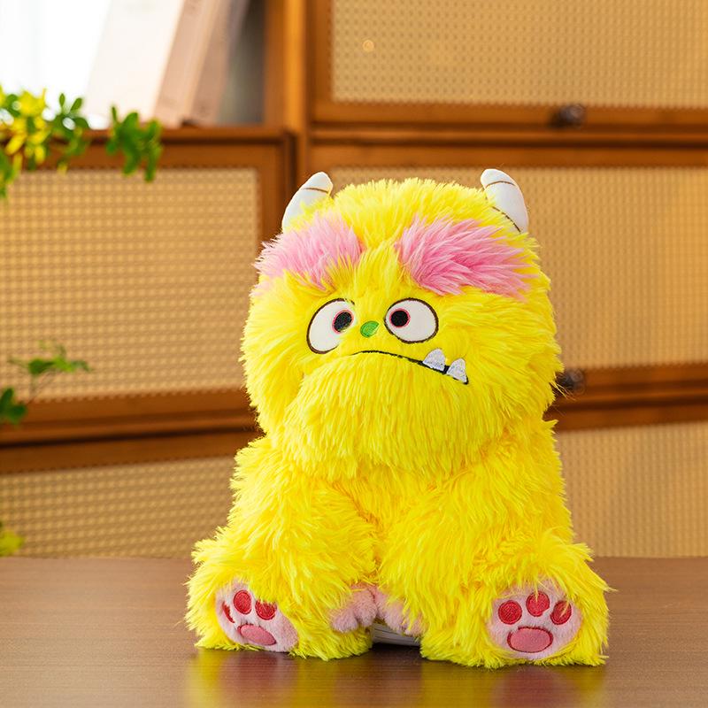 Creative Long-Haired Monster Plush Doll - Cute Stuffed Toy & Sleeping Pillow Gift for Girls