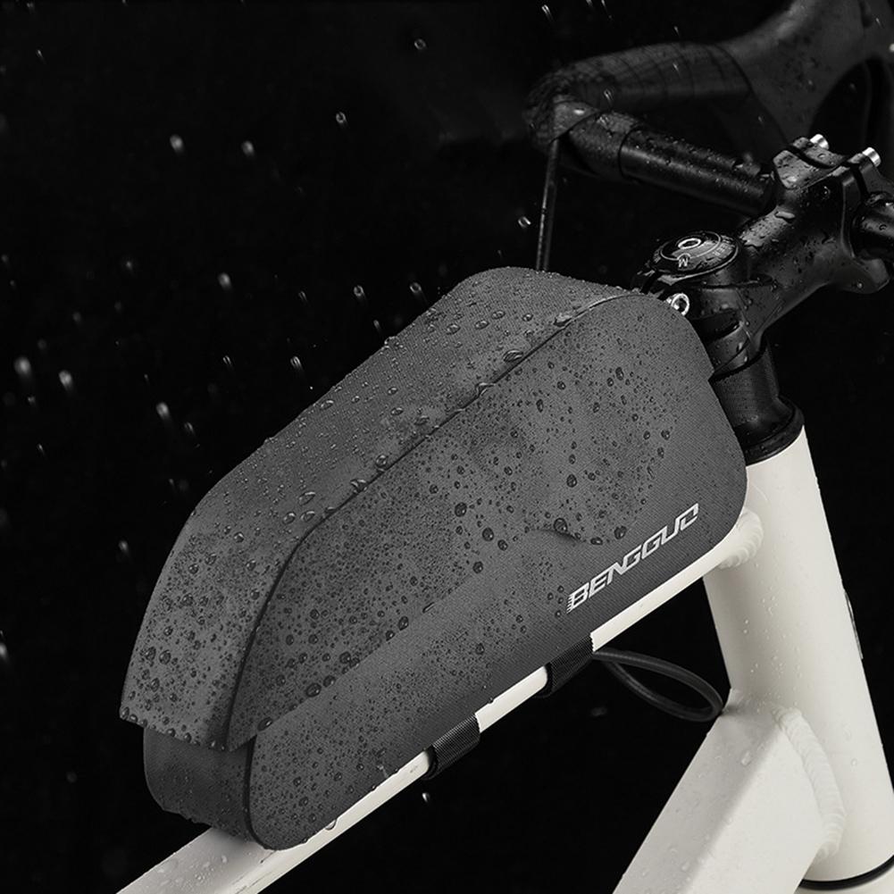 Велосипедная магнитная сумка на верхнюю трубу рамы, велосипедная сумка на переднюю раму, велосипедный чехол для горного шоссейного велосипеда