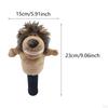 Plush Animal Golf Headcover Wood Head Cover Guard Protection for Outdoor Sports