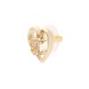 Chanel Heart Double C Hollow Earrings Women earrings Light-Gold ABA103-B10034-NM079