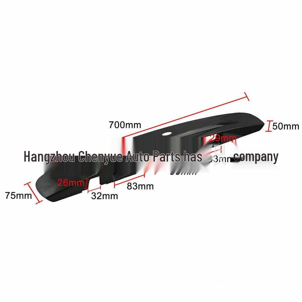 Накладка ручки задней двери Nissan Qashqai 07-15 с камерой и отверстием для ключа 90812JD00H