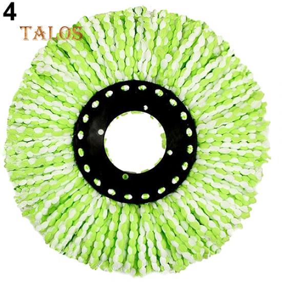 Useful 360 Rotating Head Easy Magic Microfiber Spinning Floor Mop Bucket Head Bathroom Supplies