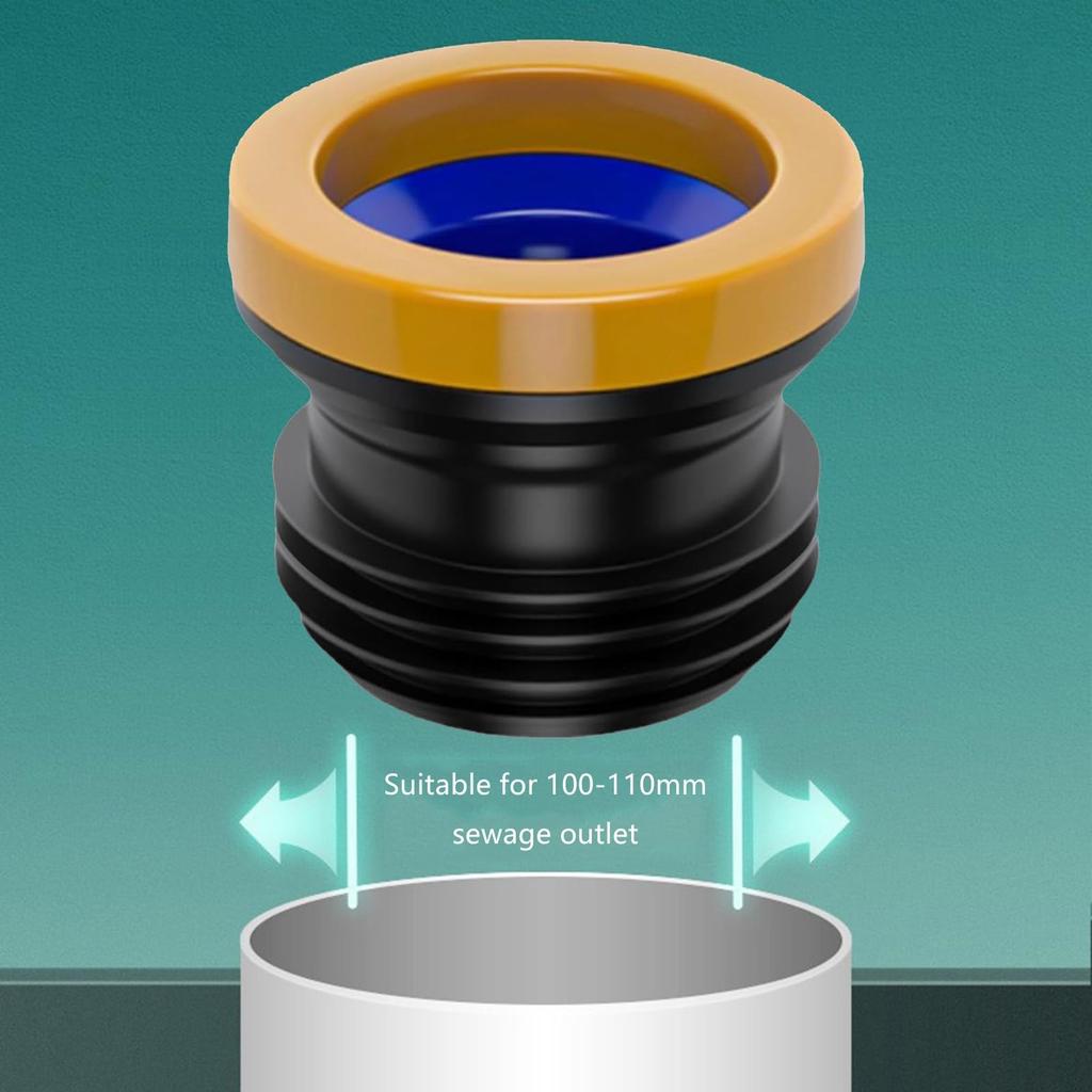 Toilet Bowl Seal Sealing Rings Toilet Bowl Gasket Toilet Spill Sealing Rings Floor Pipe Flange Rings