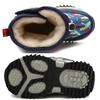 Children Winter Boots Plush Waterproof Fabric Non-Slip Girl Boy Snow Boots Fashion Warm Shoes