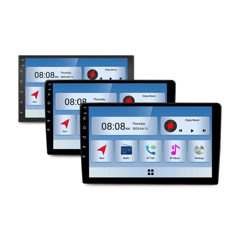 Универсальный 7-10-дюймовый экран для центральной консоли автомобиля с навигацией, камерой заднего вида и радио