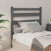 VidaXL Headboard Grey 96x4x100 Cm Solid Pine Wood 818402
