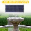 Практичная головка солнечного водяного насоса 100 Вт солнечная панель малошумная конструкция аксессуар для пруда с рыбами водопады гидропоника