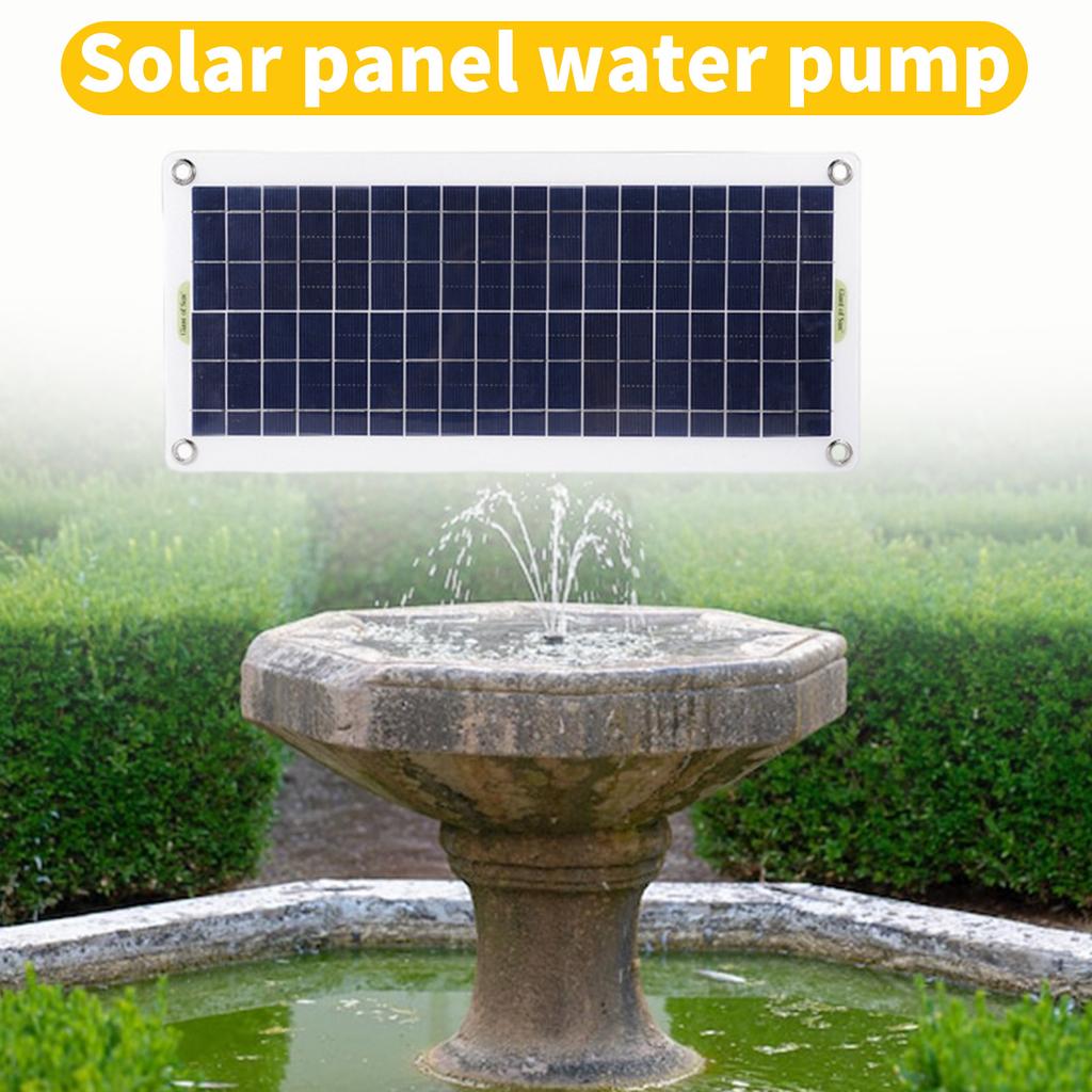 Практичная головка солнечного водяного насоса 100 Вт солнечная панель малошумная конструкция аксессуар для пруда с рыбами водопады гидропоника