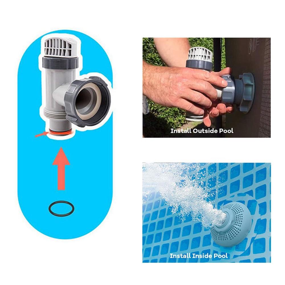 Набор соединений, 2 шт. уплотнительных колец для 10262 для Intex 1 полдюйма